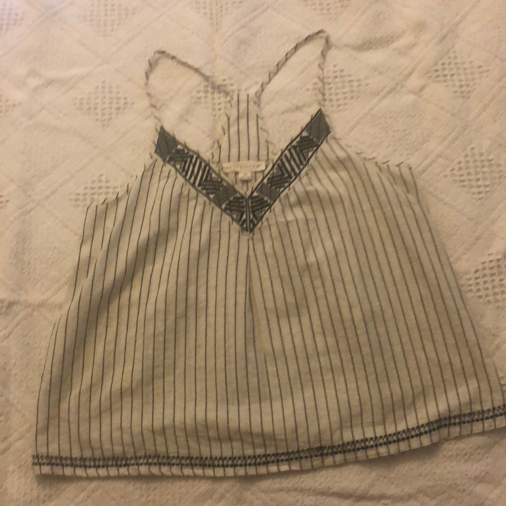 Boho, cotton, V-neck tank top